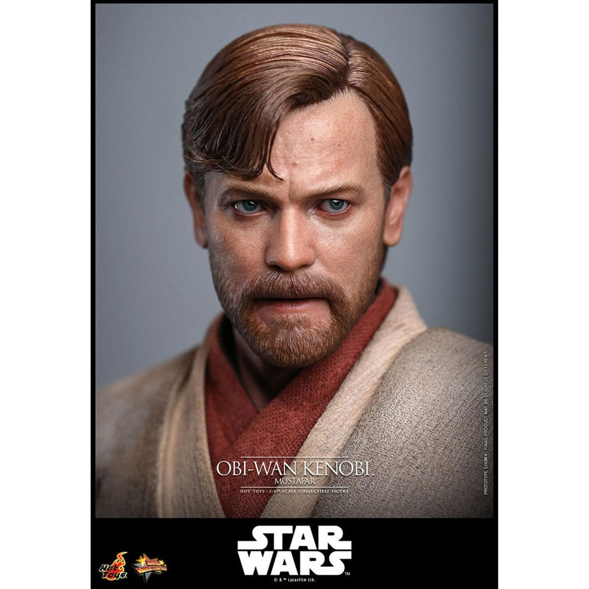 Star Wars: Episode III - Revenge of the Sith Movie Masterpiece 1/6 Obi-Wan Kenobi (Mustafar) -Action Figure
