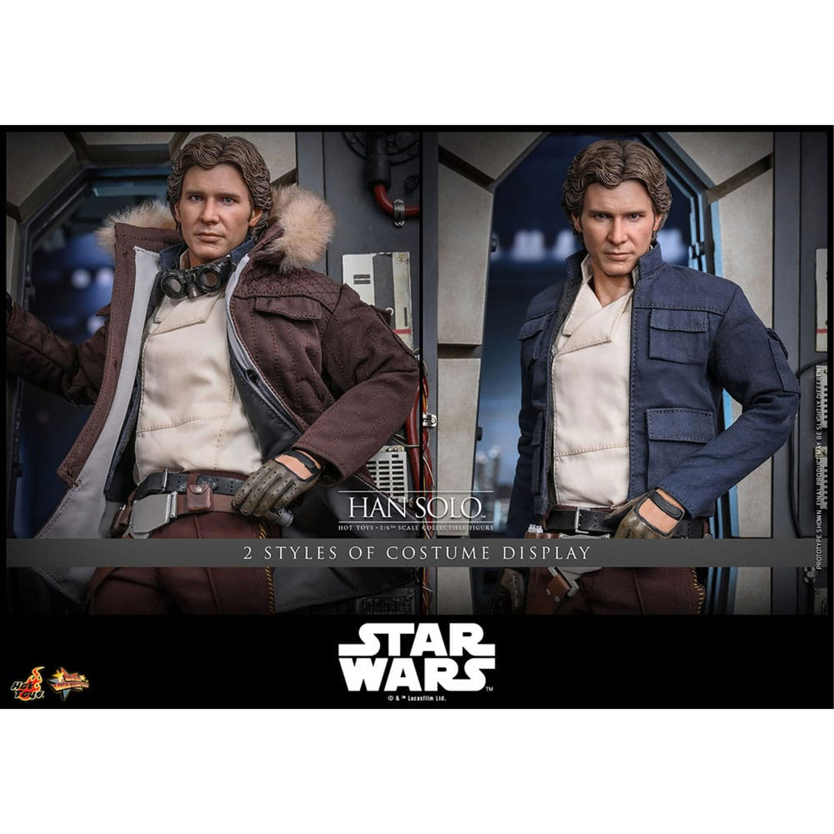 Star Wars Episode V Movie Masterpiece 1/6 Han Solo -Action Figure