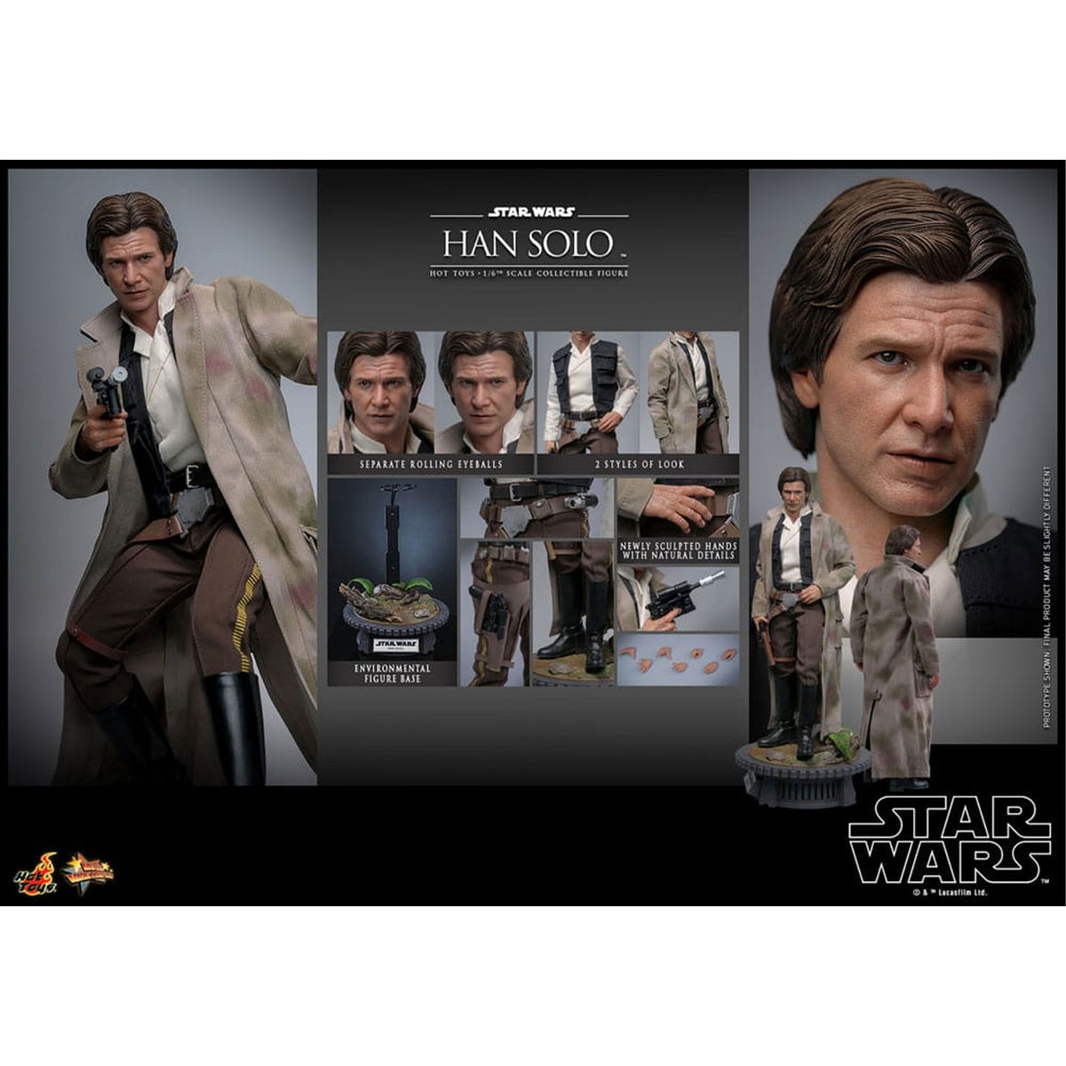 Star Wars: Episode VI 1/6 Han Solo -Action Figure 