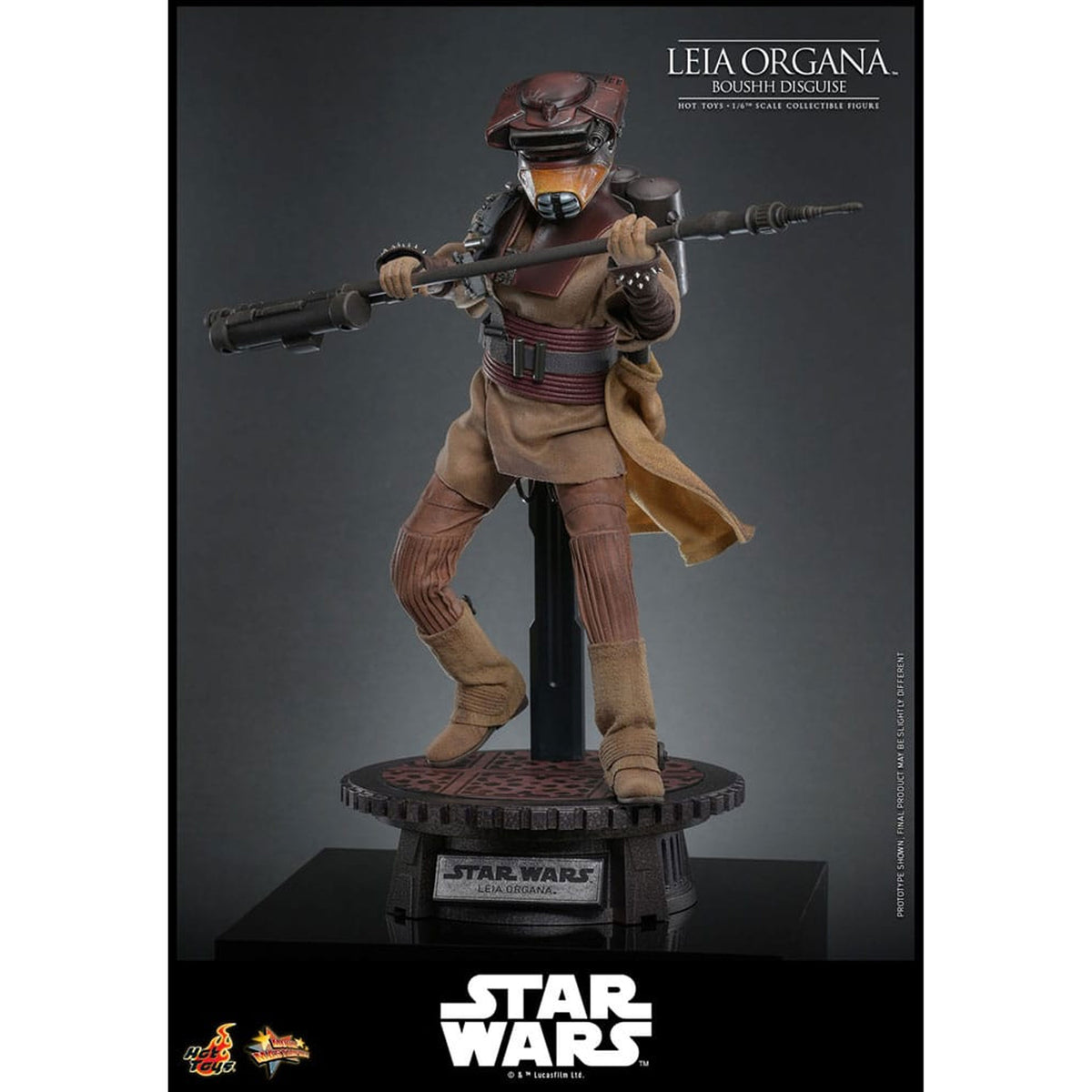 Star Wars Episode VI Movie Masterpiece 1/6 Leia Organa (Boushh Disguise) -Action Figure