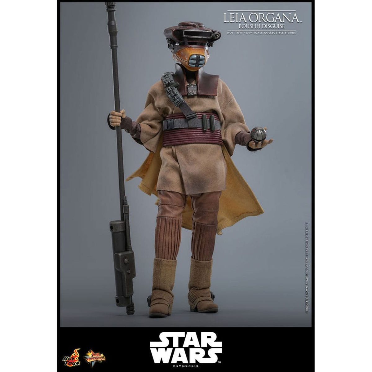 Star Wars Episode VI Movie Masterpiece 1/6 Leia Organa (Boushh Disguise) -Action Figure