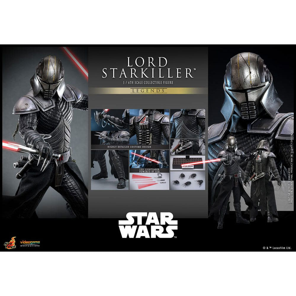 Star Wars Legends Videogame Masterpiece Action Figure 1/6 Lord Starkiller