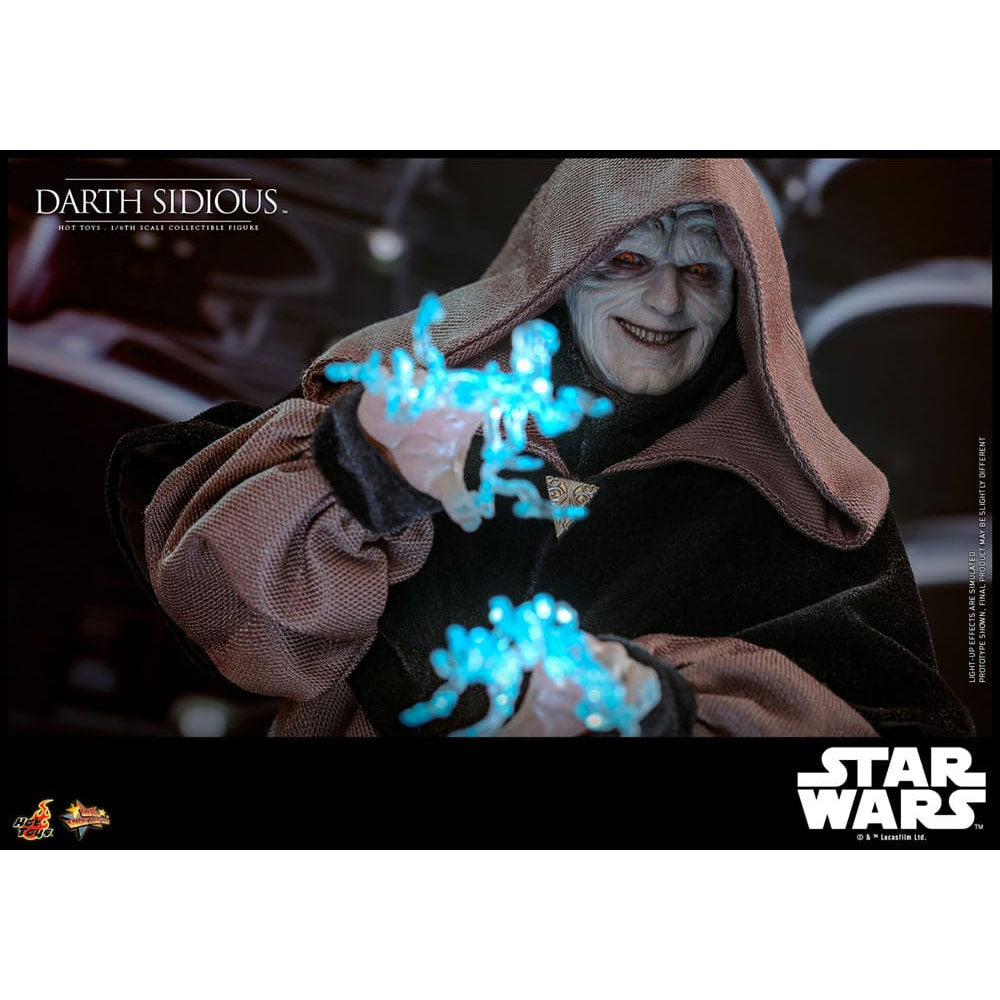 Star Wars Movie Masterpiece 1/6 Darth Sidious -Action Figuuri