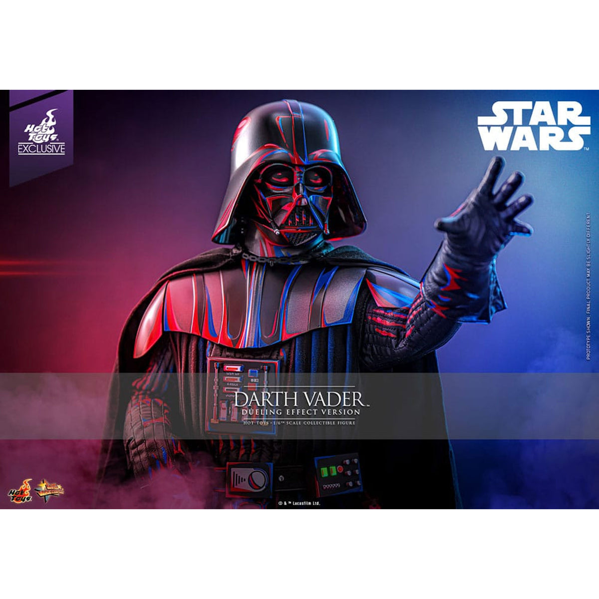 Star Wars Movie Masterpiece Action Figure 1/6 Darth Vader (Dueling Effect Version) Hot Toys Exclusive
