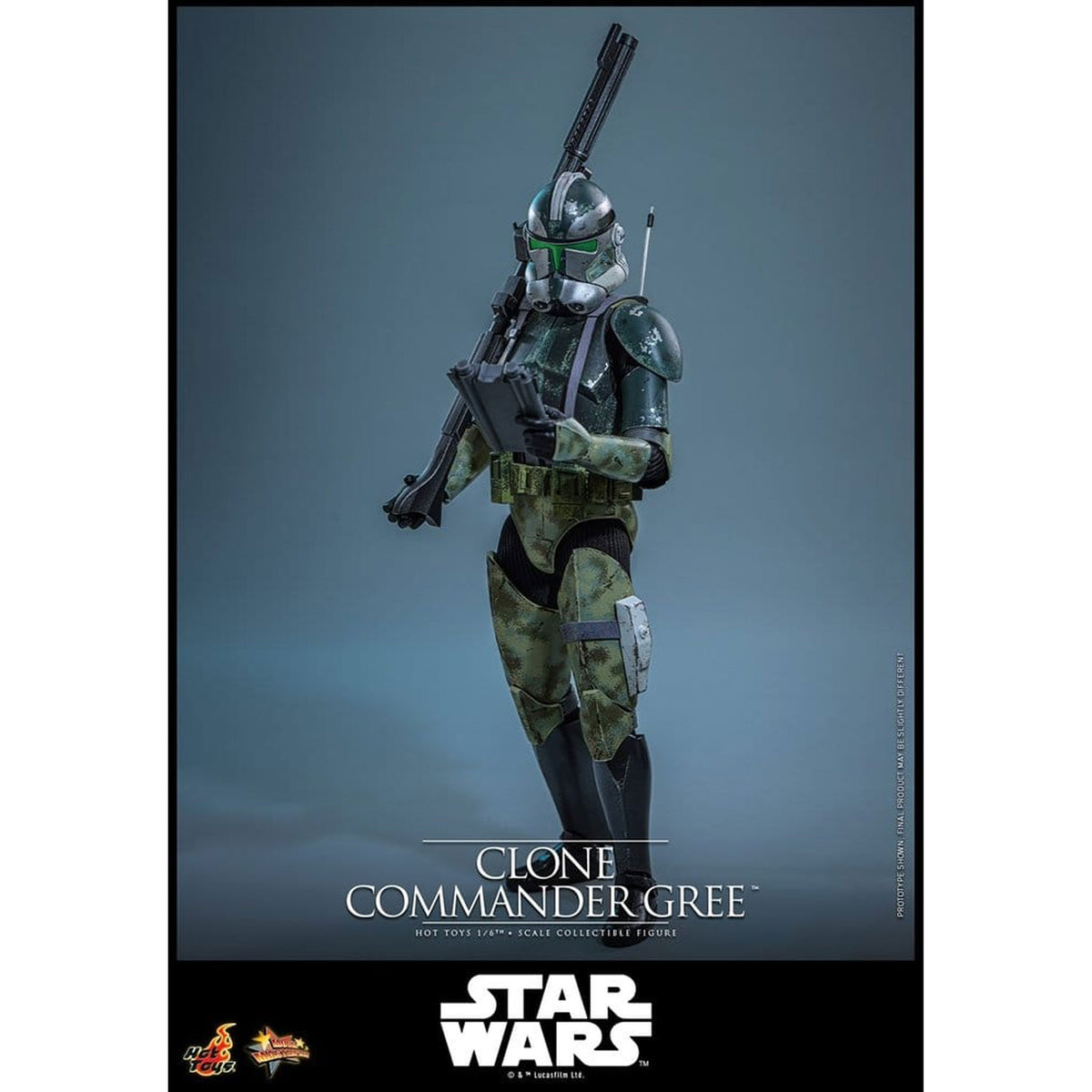 Star Wars Movie Masterpiece 1/6 Clone Commander Gree -Action Figure