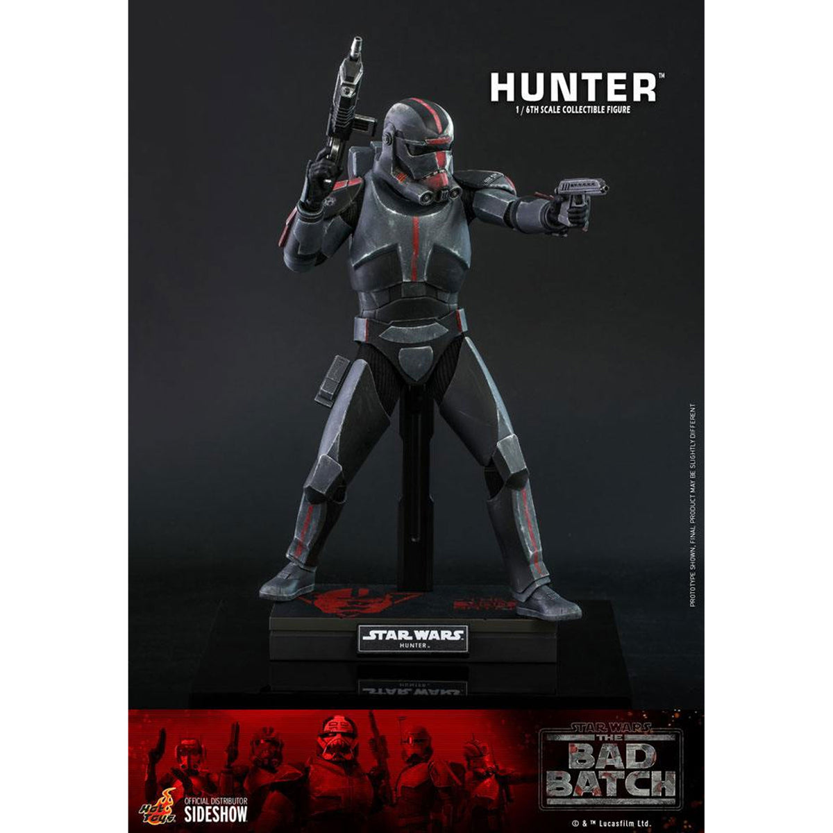 Star Wars: The Bad Batch 1/6 Hunter -Action Figuuri