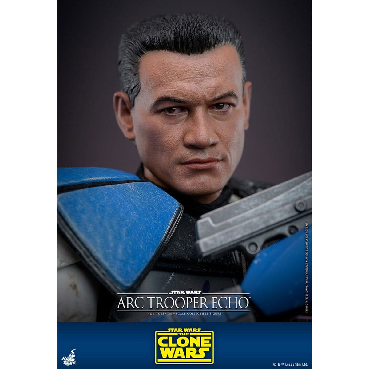 Star Wars: The Clone Wars 1/6 Arc Trooper Echo -Action Figuuri