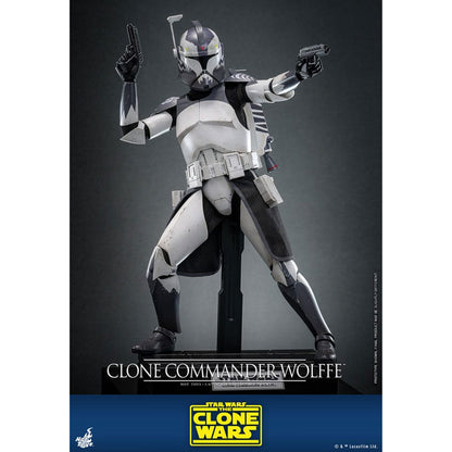 Star Wars: The Clone Wars 1/6 Clone Commander Wolffe -Action Figure