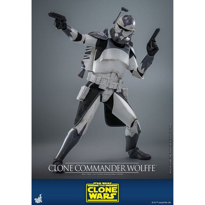 Star Wars: The Clone Wars 1/6 Clone Commander Wolffe -Action Figure
