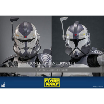 Star Wars: The Clone Wars 1/6 Clone Commander Wolffe -Action Figure