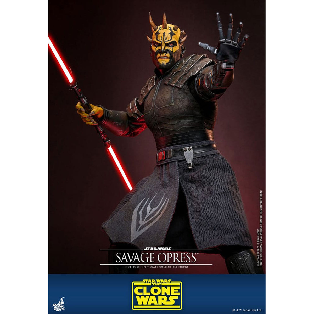 Star Wars: The Clone Wars 1/6 Savage Opress -Action Figuuri