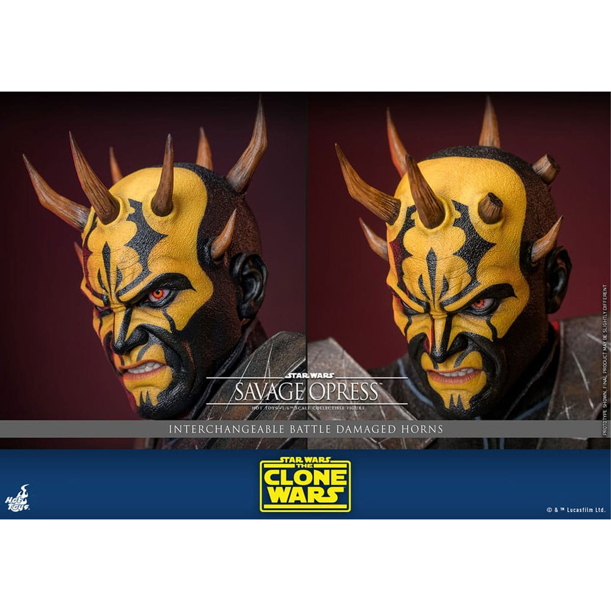 Star Wars: The Clone Wars 1/6 Savage Opress -Action Figuuri