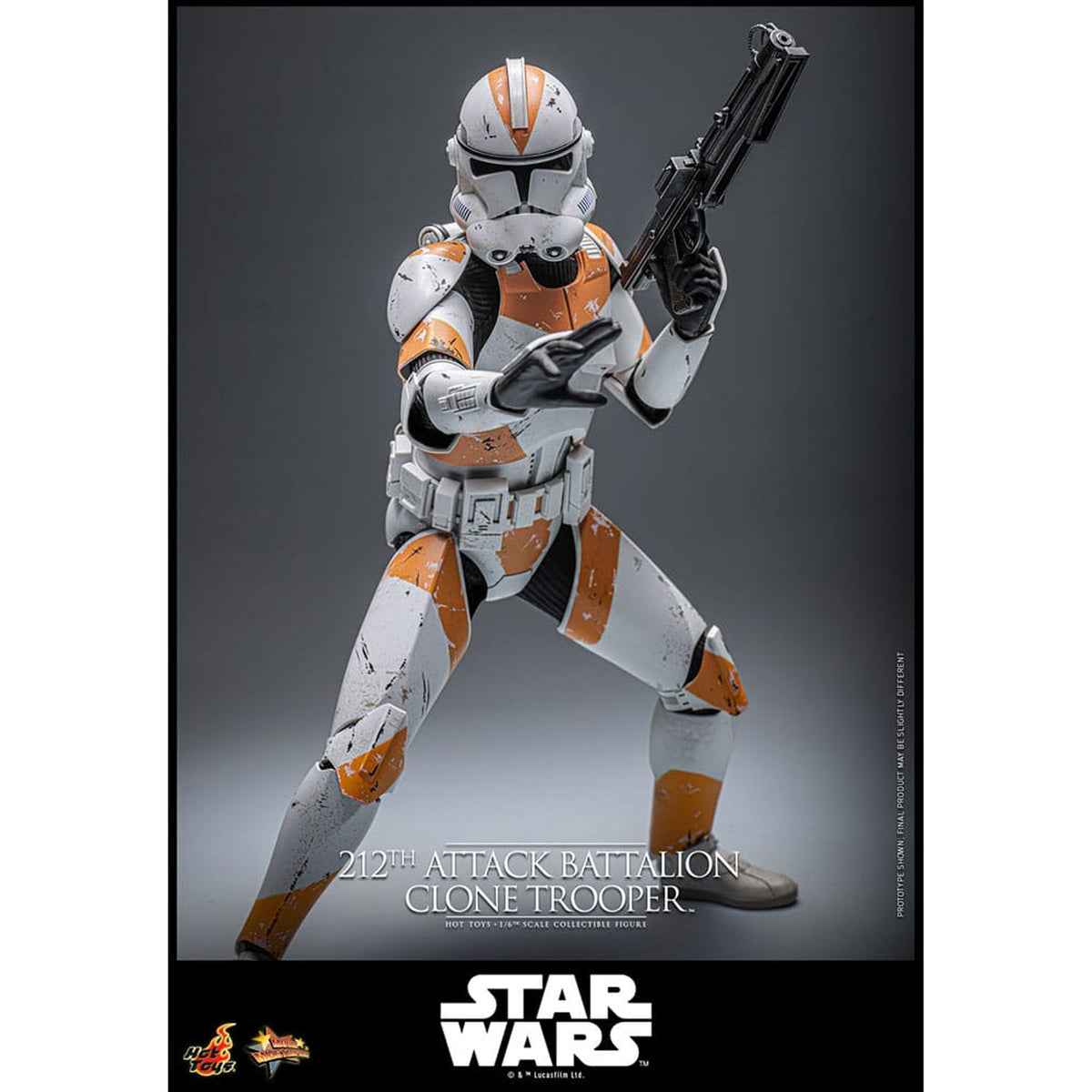 Star Wars: The Clone Wars 1/6 212th Attack Battalion Clone Trooper -Action Figure