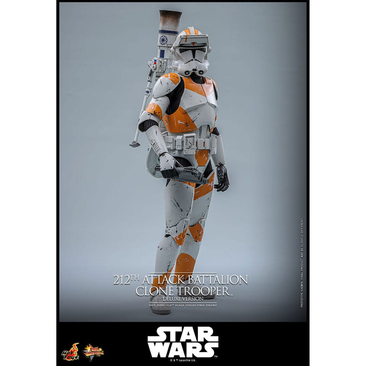 Star Wars: The Clone Wars 1/6 212th Attack Battalion Clone Trooper Deluxe Version -Action Figure