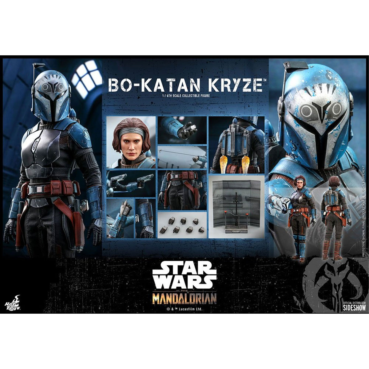 Star Wars The Mandalorian 1/6 Bo-Katan Kryze