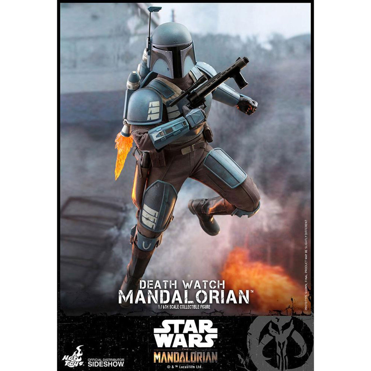 Star Wars The Mandalorian 1/6 Death Watch Mandalorian -actionfigur