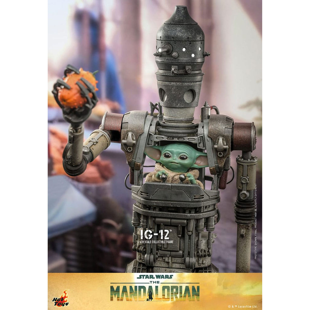 Star Wars: The Mandalorian 1/6 IG-12 -Action Figuuri