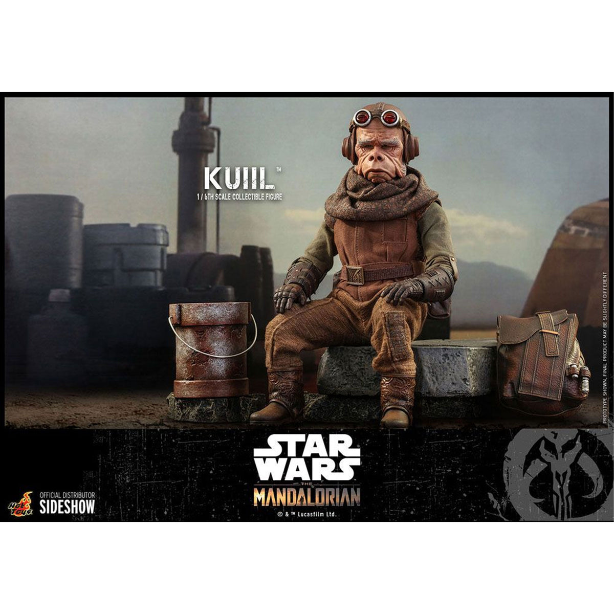 Star Wars The Mandalorian 1/6 Kuiil -Action Figure