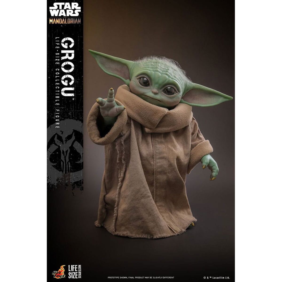 Star Wars: The Mandalorian Life-Size Masterpiece Grogu -Action Figure