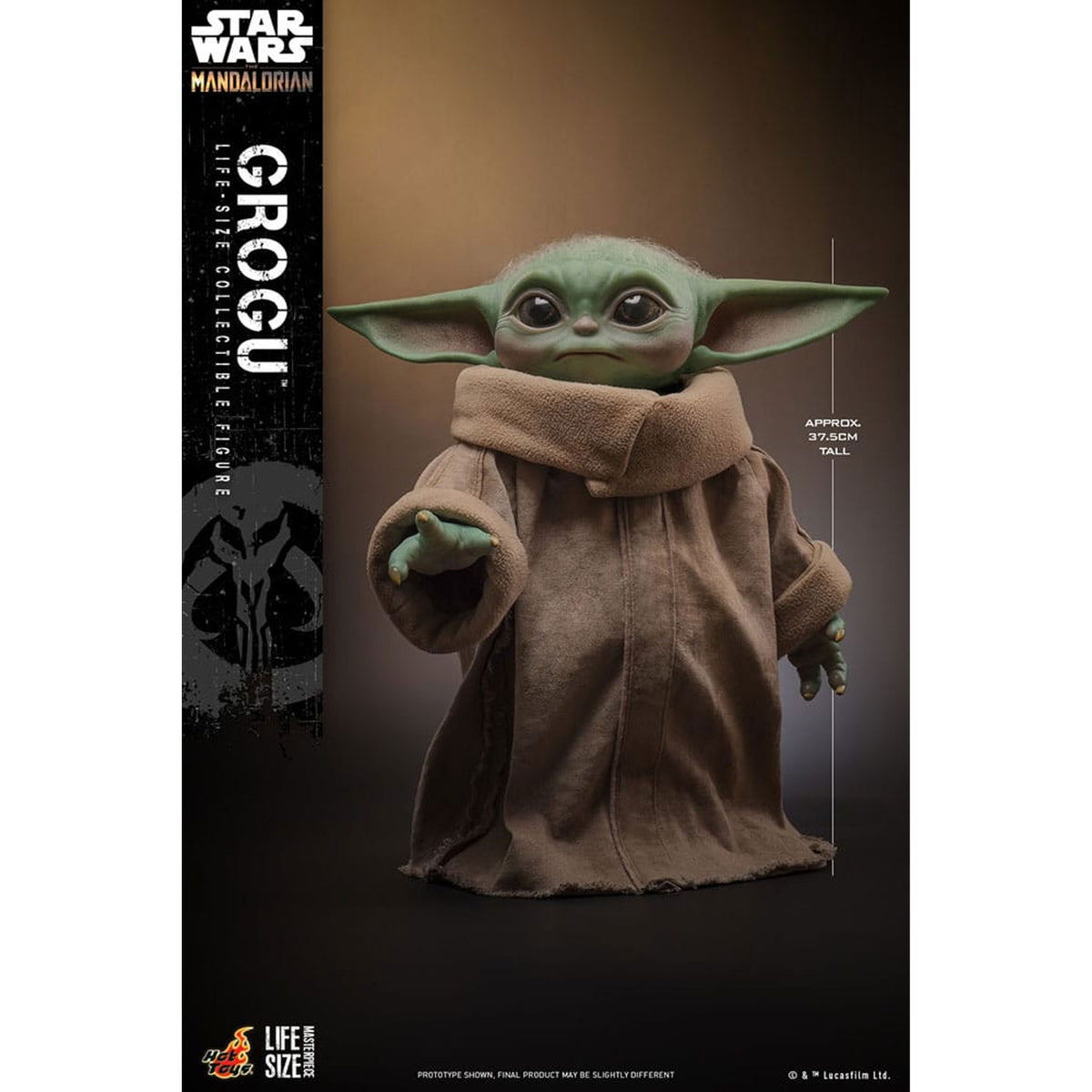 Star Wars: The Mandalorian Life-Size Masterpiece Grogu -Action Figure
