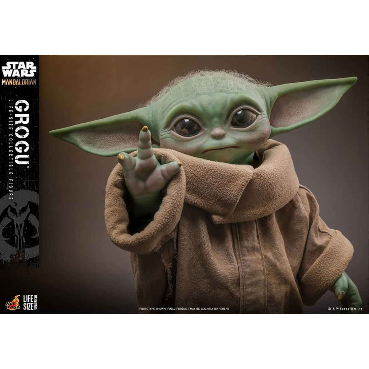 Star Wars: The Mandalorian Life-Size Masterpiece Grogu -Action Figure
