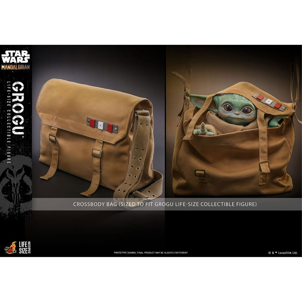 Star Wars: The Mandalorian Life-Size Masterpiece Grogu -Action Figure