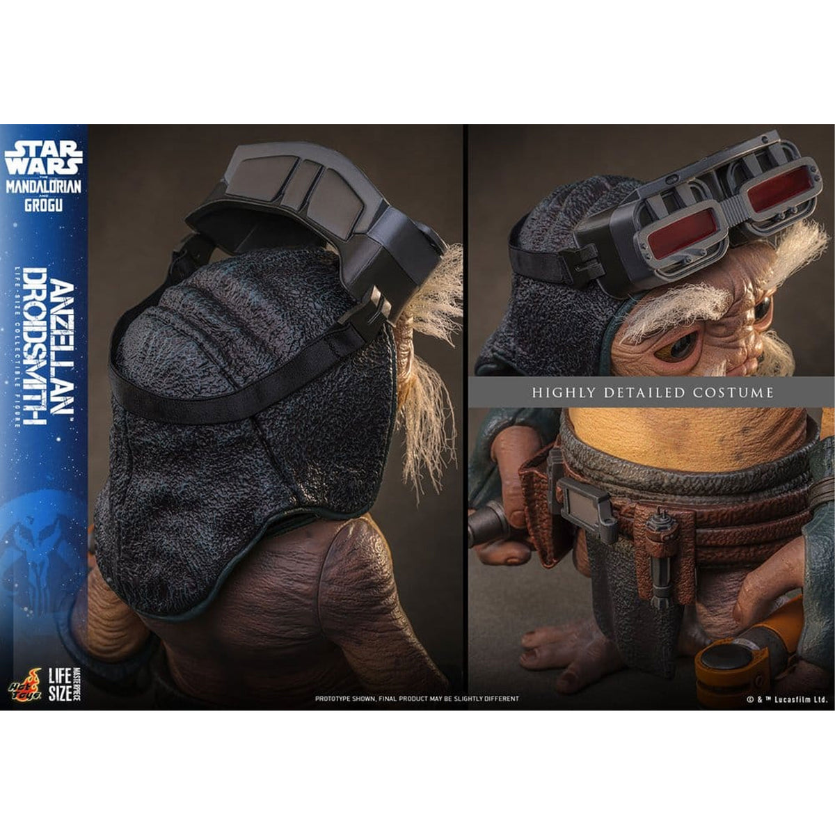 Star Wars: The Mandalorian & Grogu Life-Size Anzellan Droidsmith -Action Figure