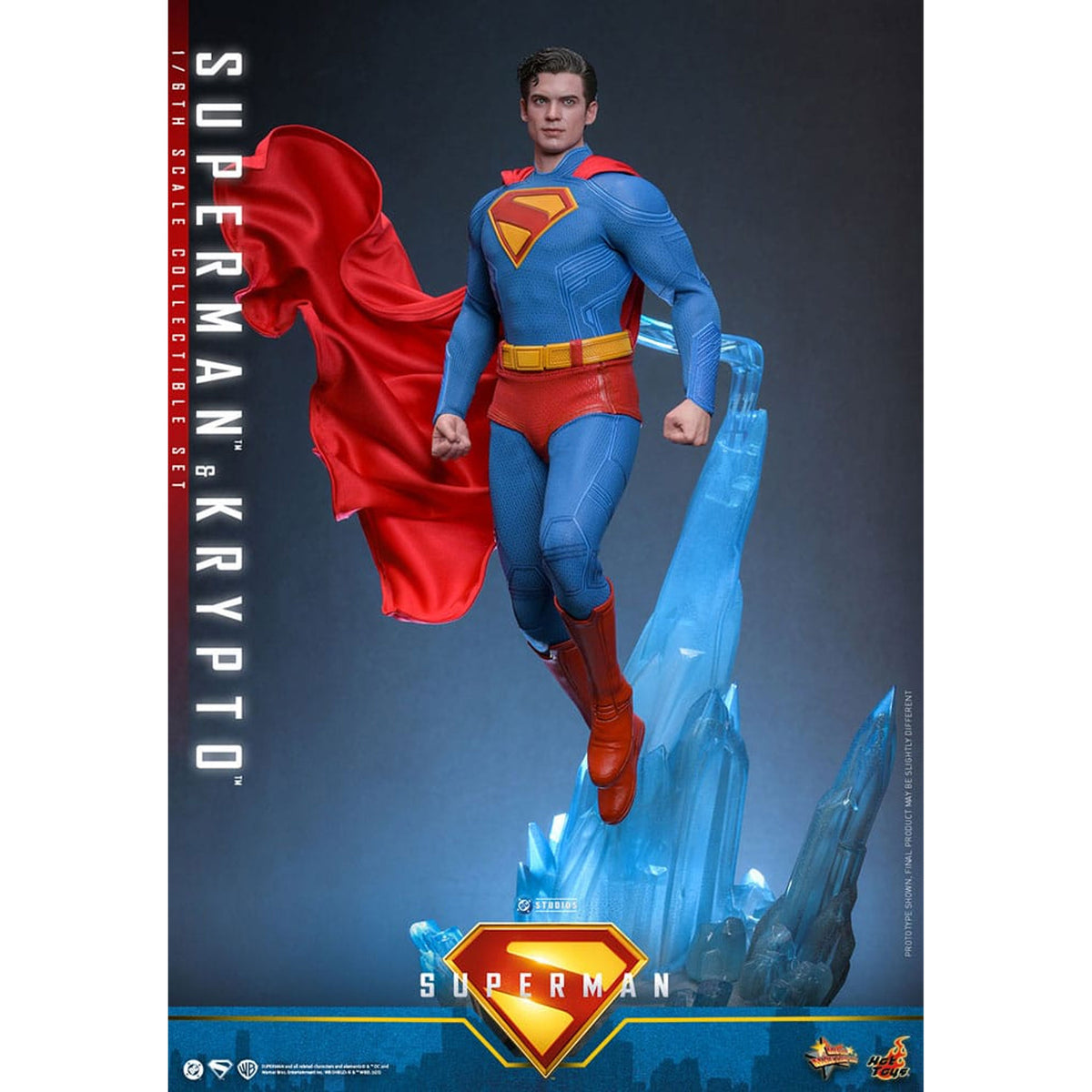Superman (2025) Movie Masterpiece 1/6 Superman & Krypto -Action Figuuri