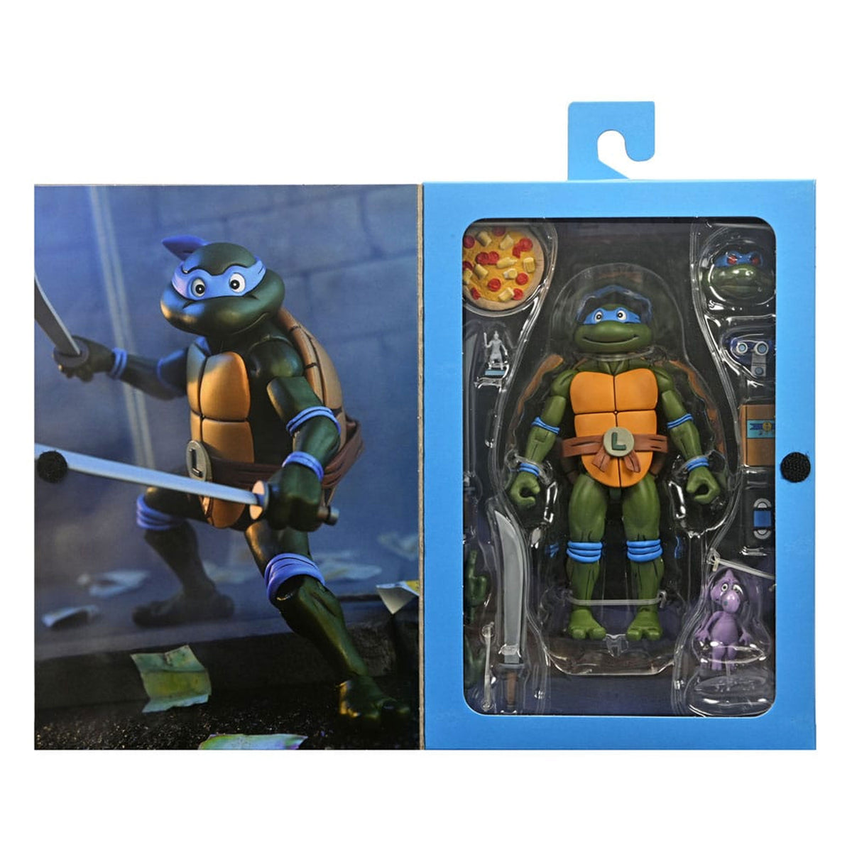 Teenage Mutant Ninja Turtles (Cartoon) Ultimate Leonardo VHS -Action Figuuri