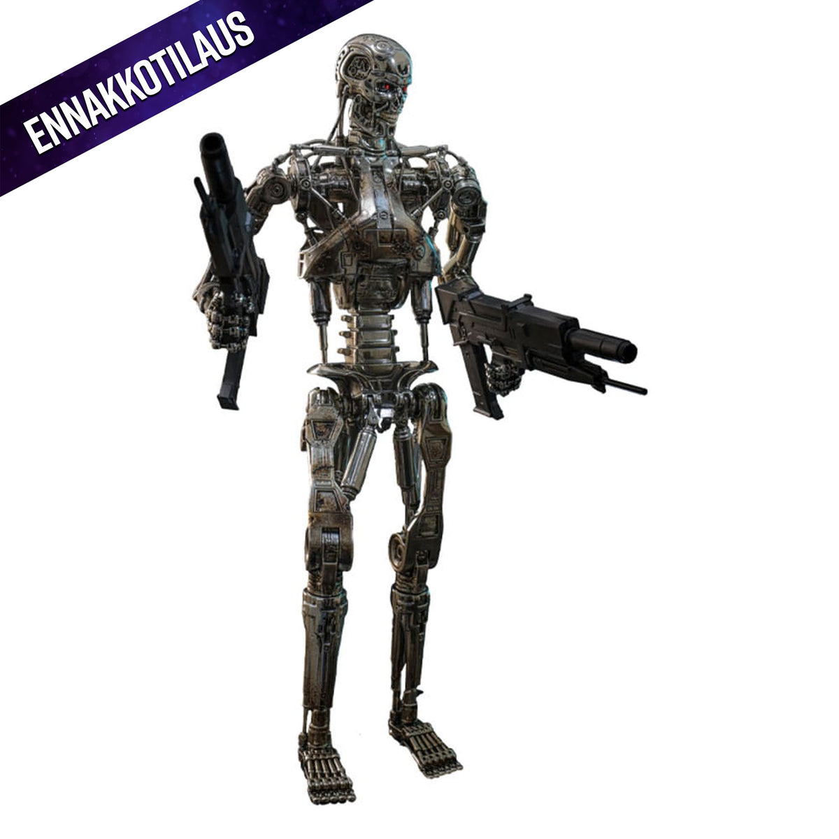 Terminator 2: Judgment Day Movie Masterpiece 1/6 Endoskeleton (Battle Damaged Version) -Action Figure