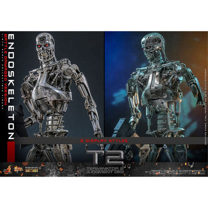 Terminator 2: Judgment Day Movie Masterpiece 1/6 Endoskeleton (Battle Damaged Version) -Action Figure
