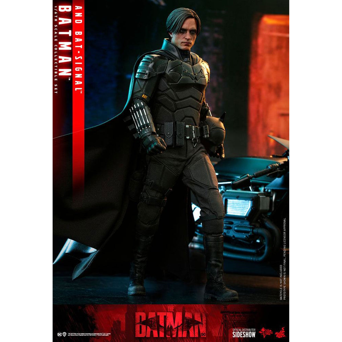 The Batman Movie Masterpiece 1/6 Batman with Bat-Signal