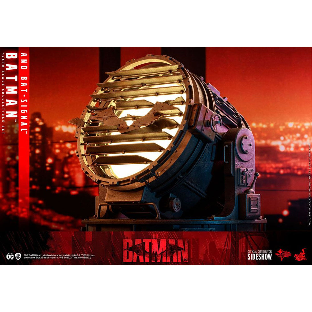 The Batman Movie Masterpiece 1/6 Batman with Bat-Signal