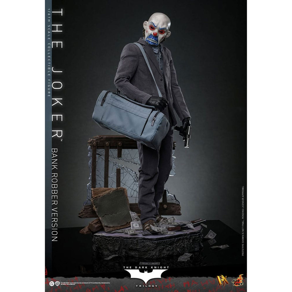 The Dark Knight DX 1/6 The Joker (Bank Robber Version) -Action Figuuri