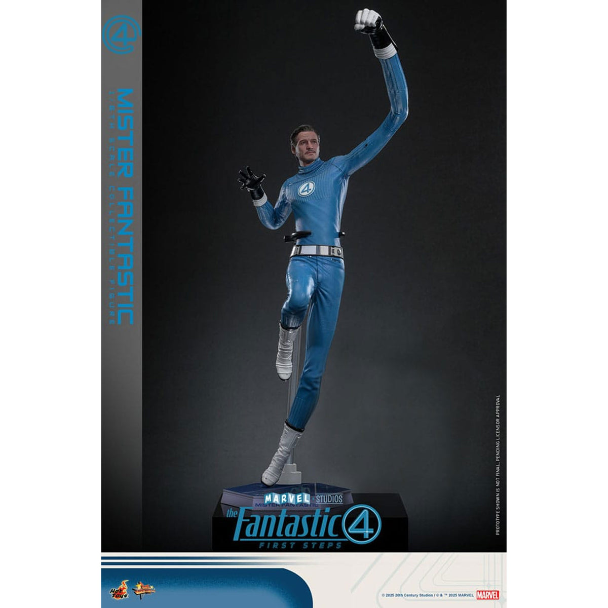 The Fantastic Four: First Steps Movie Masterpiece 1/6 Mister Fantastic -Action Figuuri