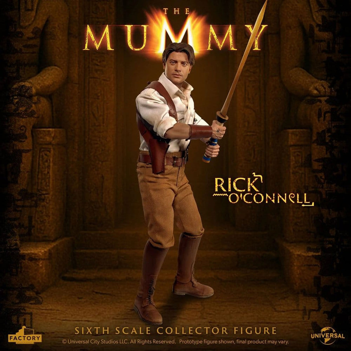 The Mummy 1/6 Rick O’Connell -Action Figure
