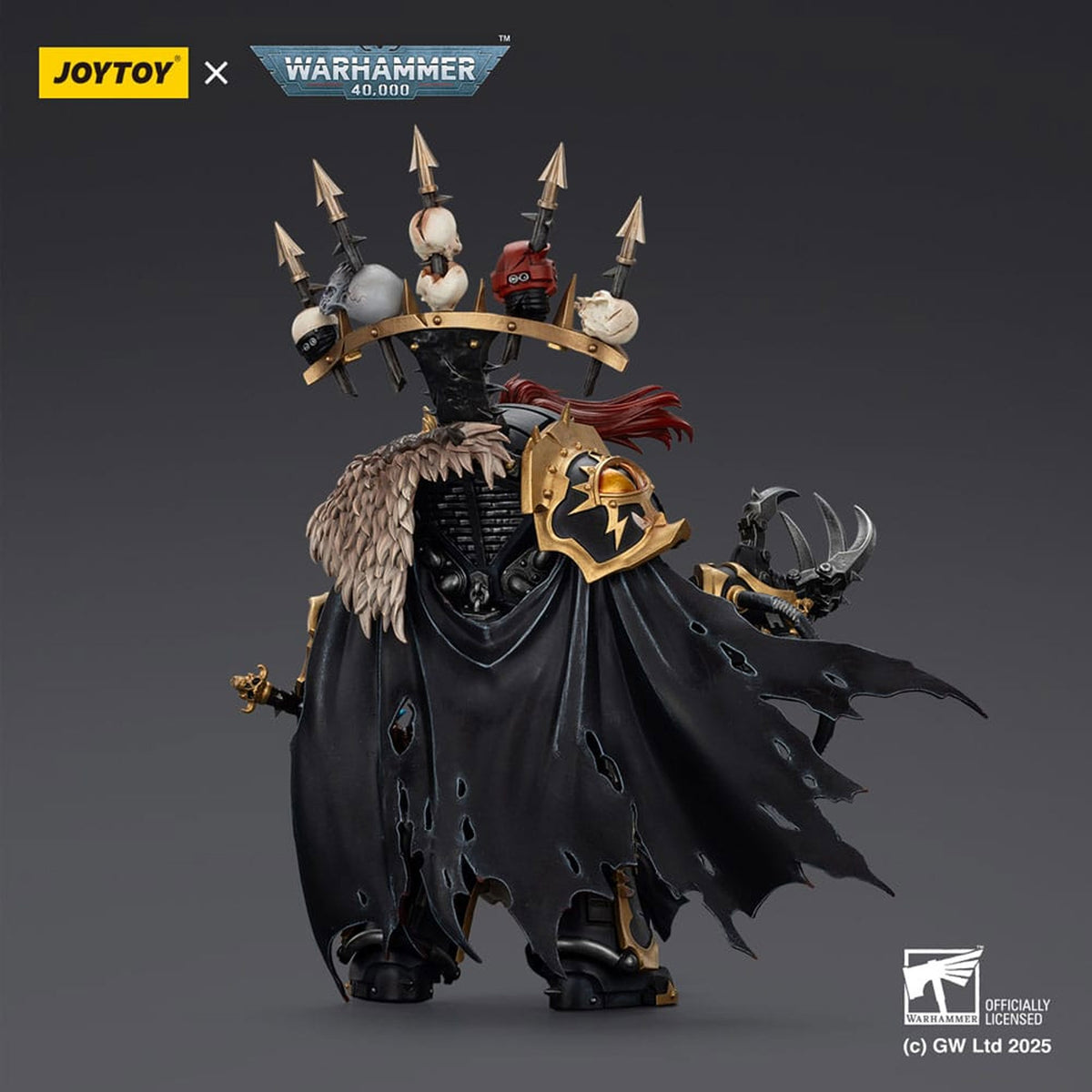 Warhammer 40,000  Black Legion Abaddon the Despoiler with Drach'nyen and the Talo -Action Figure