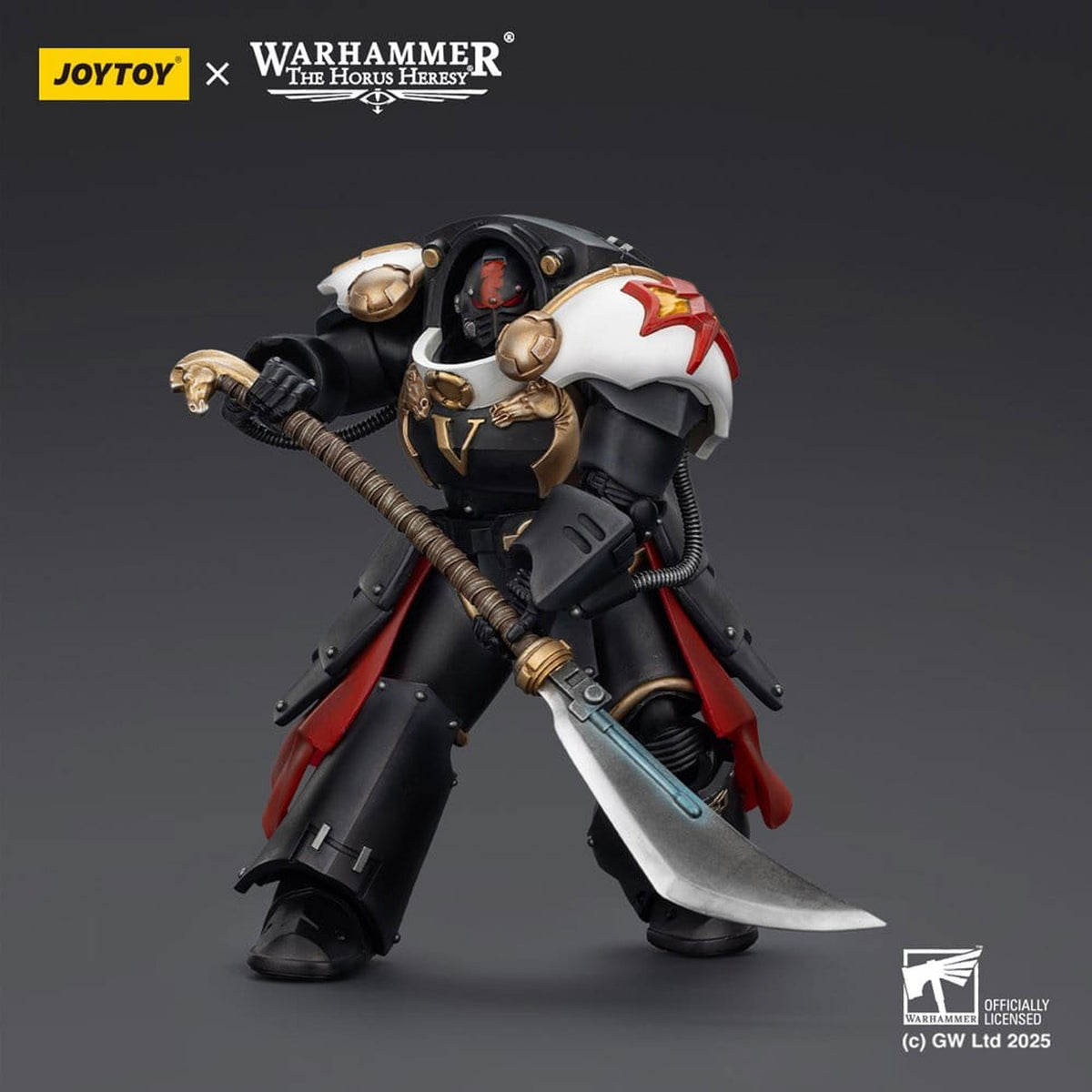 Warhammer The Horus Heresy White Scars Ebon Keshig Terminator 1 with Power Glaive -Action Figure