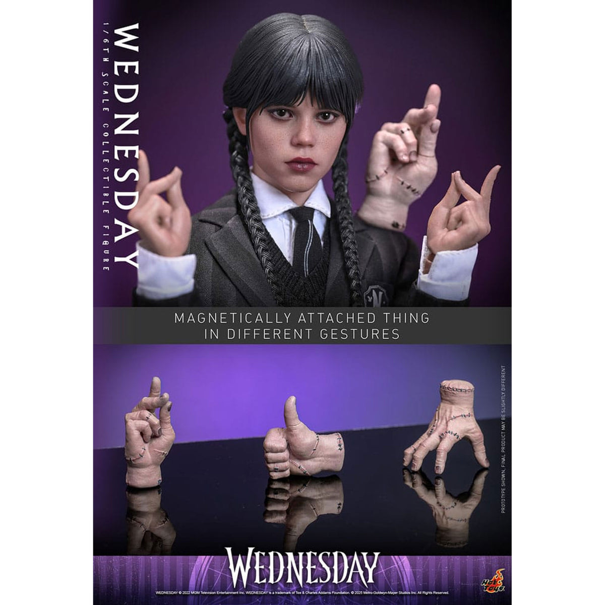 Wednesday 1/6 Wednesday -Action Figuuri